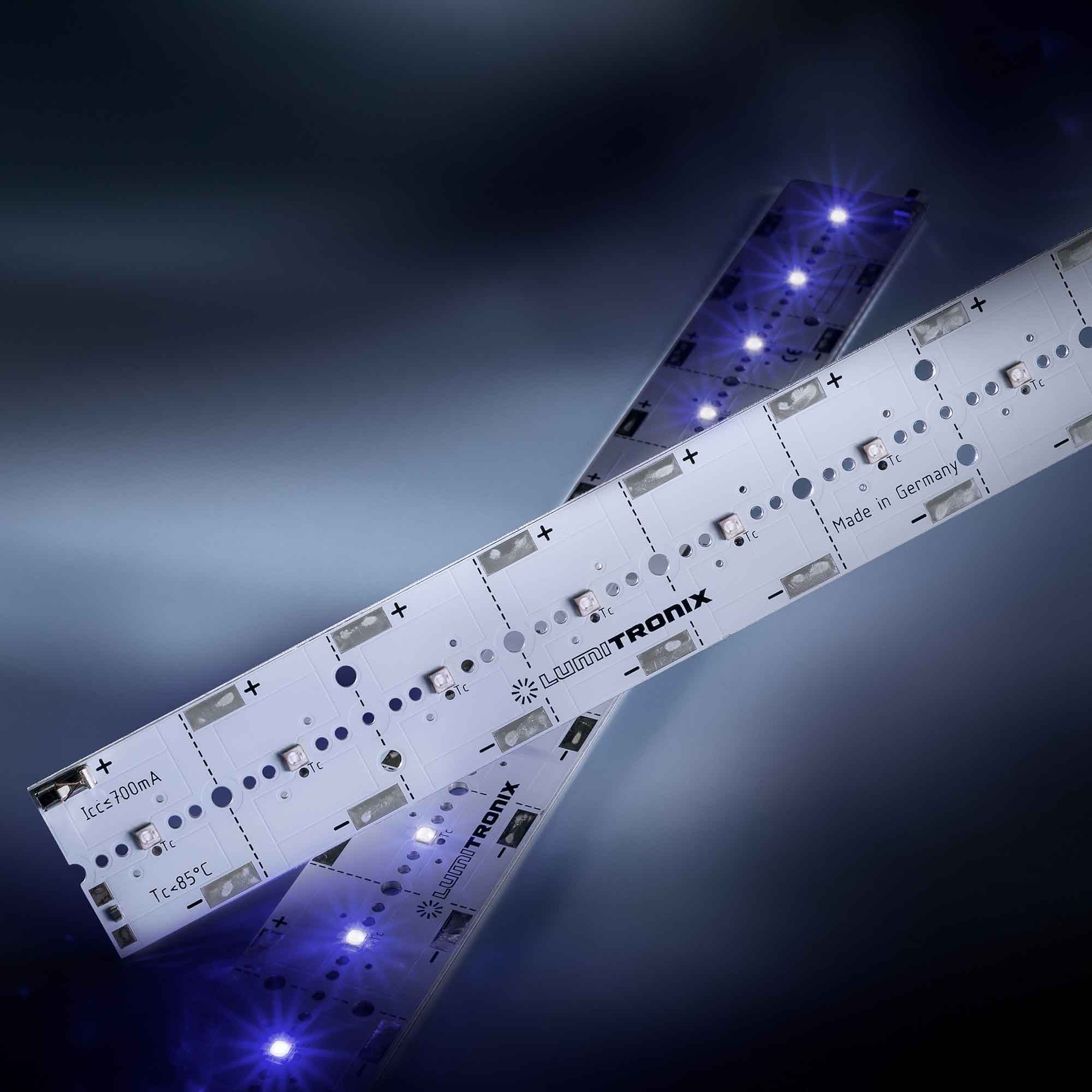 PowerBar V3 Osram Oslon Square LED Module Aluminium Cold White 5700K CRI70 3250lm 12 LEDs 700mA 25.55W 28.6cm - view 8