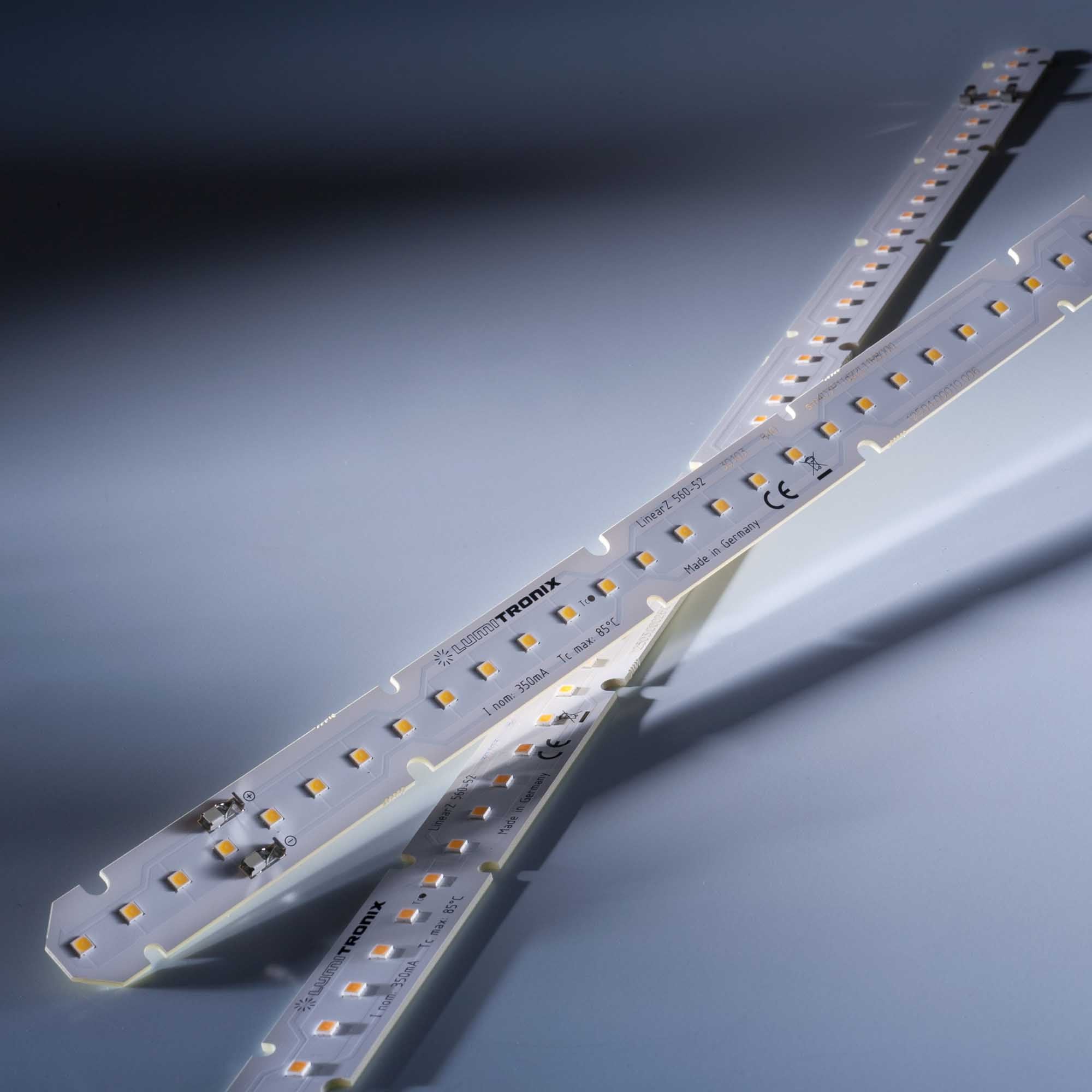 LumiBar-56-3095 Nichia H6 LED Strip Zhaga Cold White 6500K CRI95 2145lm 350mA 36.8V 12.9W 56cm (3840lm/m 23W/m)
