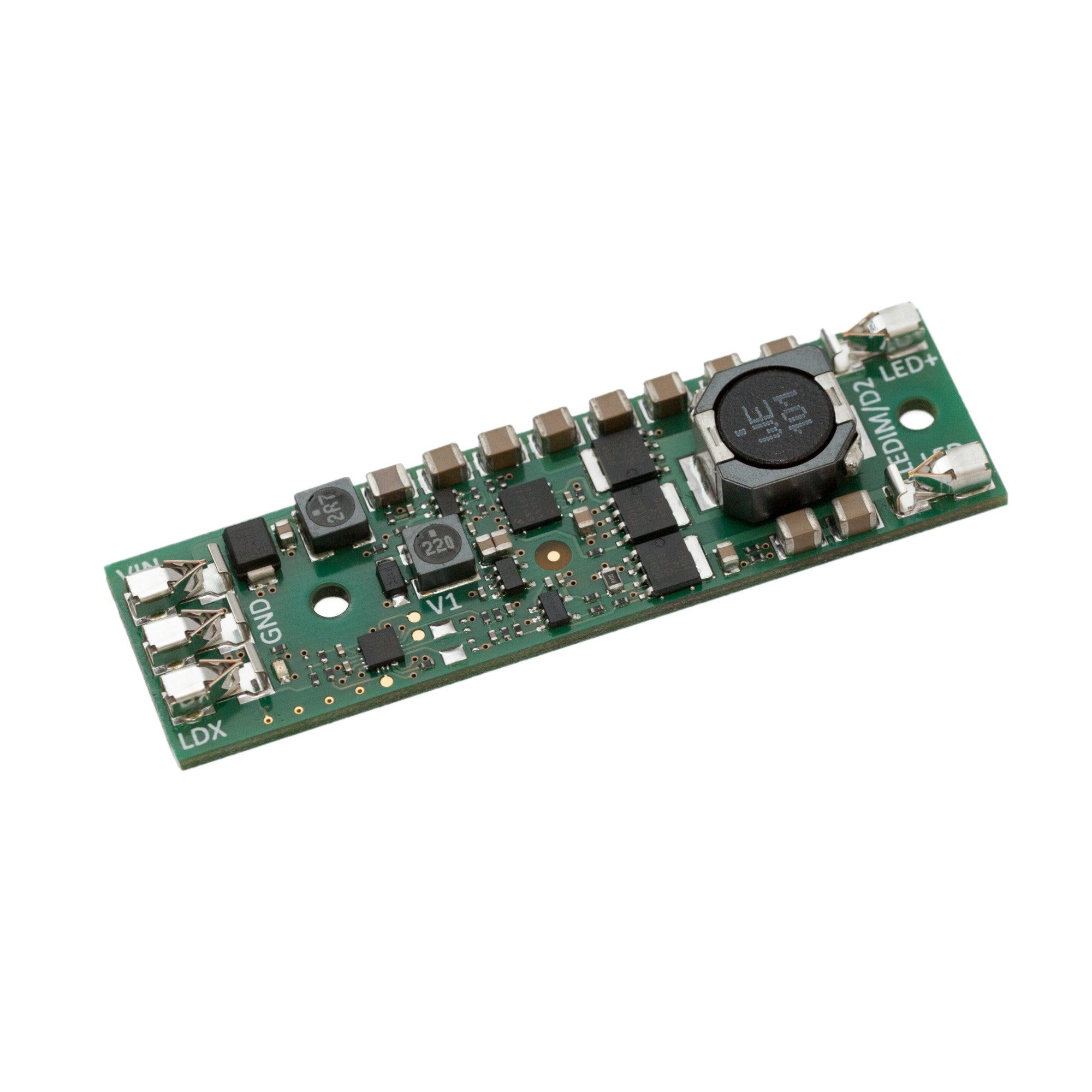 LEDIM/D2 PWM+PotDim driver flicker free 1500mA 6-24V to 5-22V DIM