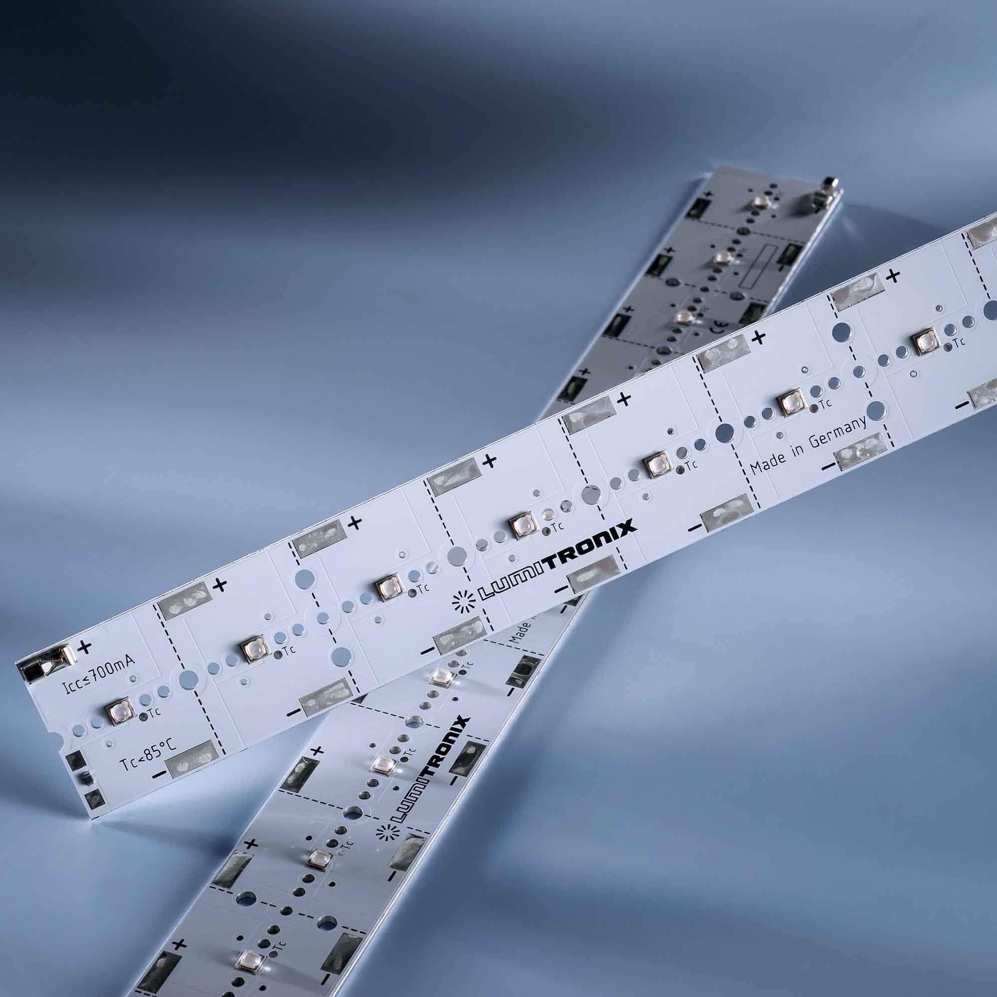 PowerBar V3 UVA Nichia NVSU119C LED Module Aluminium 375nm 13920mW 12 LEDs 700mA 28.6W 28.6cm