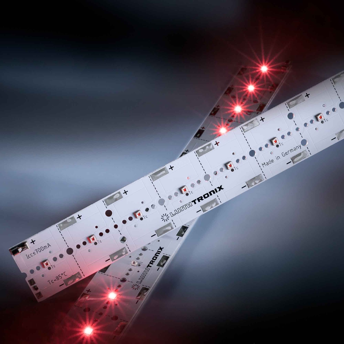 Módulo LED PCB Configurable Nichia PowerBar 12x LED de color de alta potencia 1W 219 350mA (15000lm/m)