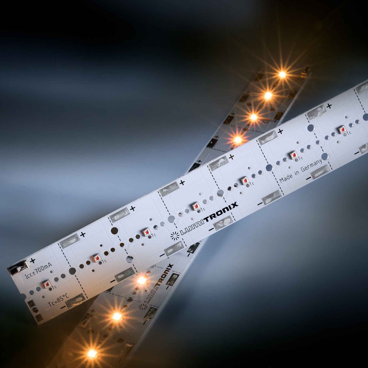 Módulo LED PCB Configurable Nichia PowerBar 12x LED de color de alta potencia 1W 219 350mA (15000lm/m)