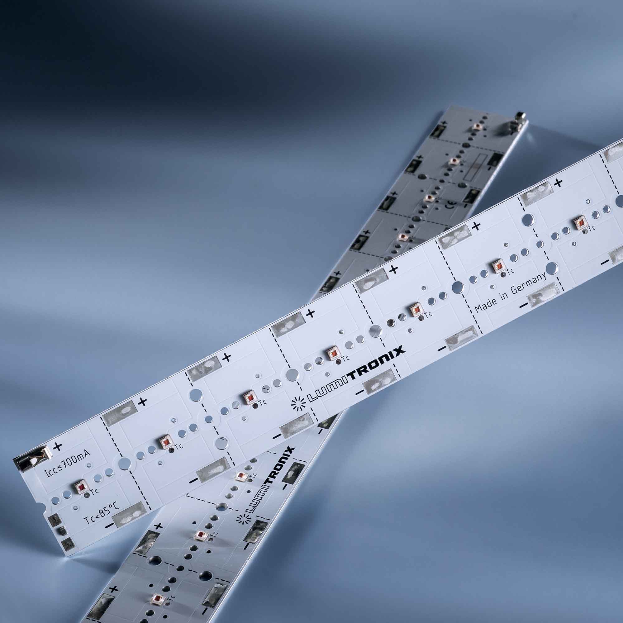 Módulo LED PowerBar V3 Aluminio Rojo intenso 730nm 700mA 12x Osram Oslon SSL LEDs 29cm