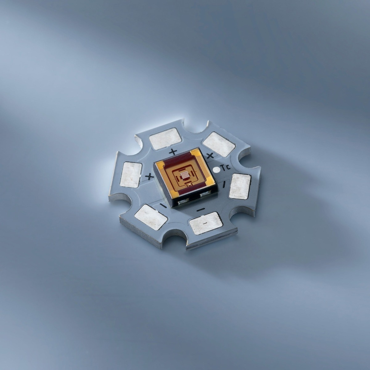 Módulo LED PCB Configurable UVB Nichia UVC estrella o cuadrado PCB 280nm 308nm 62-200mW 350mA