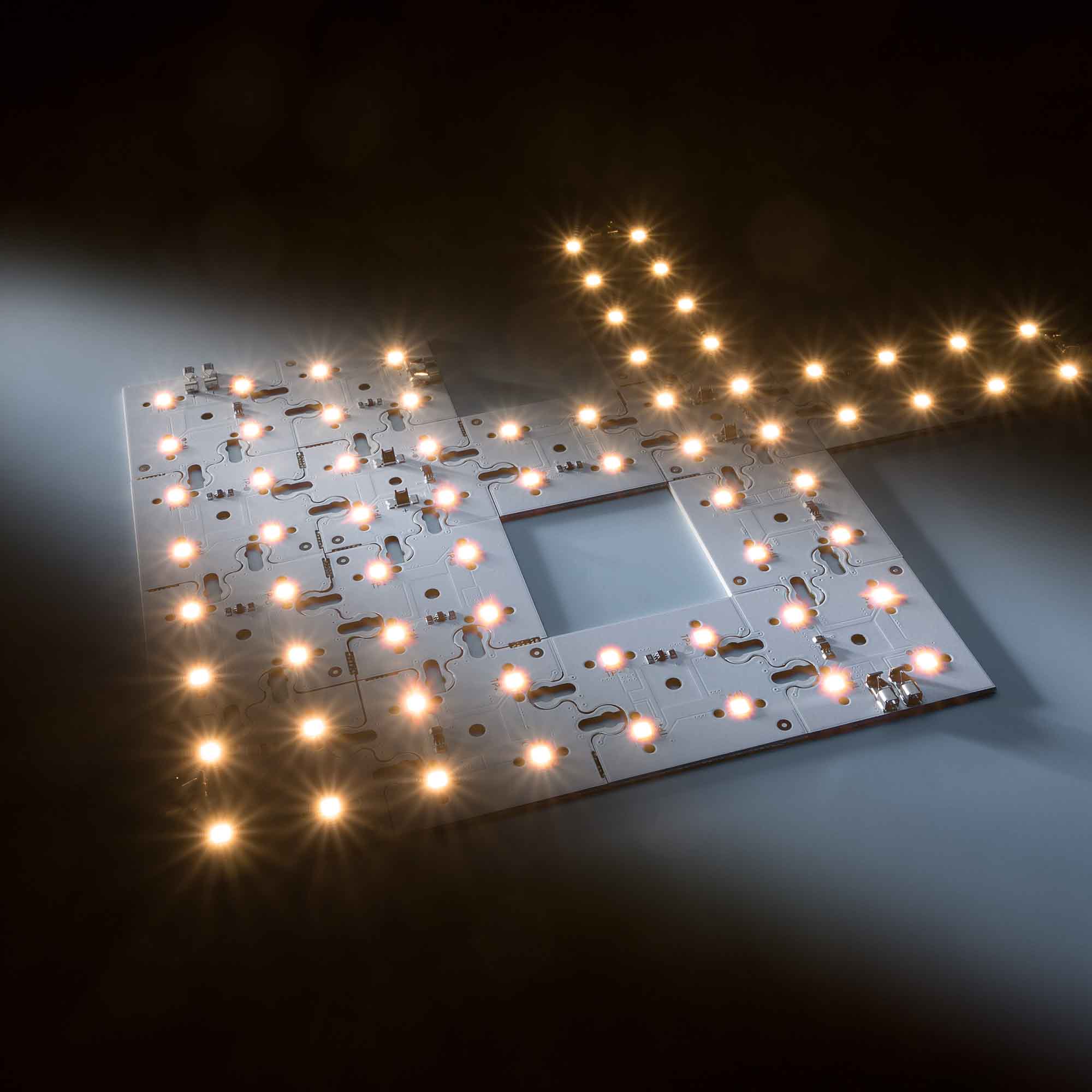 ConextMatrix Centro Módulo 4 LED blanco cálido 118lm 4x4 cm 24V CRI 90 118lm 0.89W