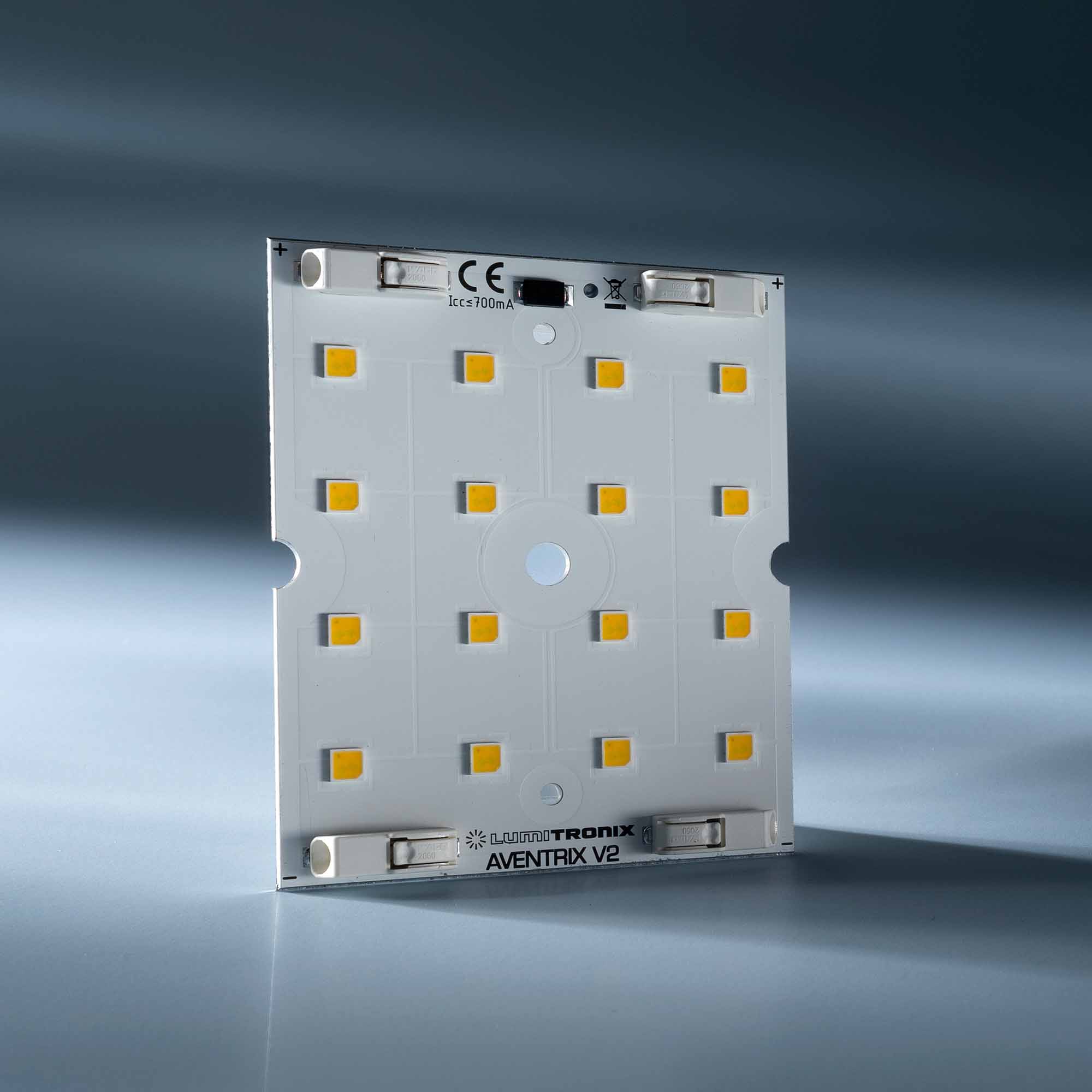 Aventrix 4x4 V2 Módulo LED 16x Nichia 757 LED 4000K CRI 80 1270lm 7.8W