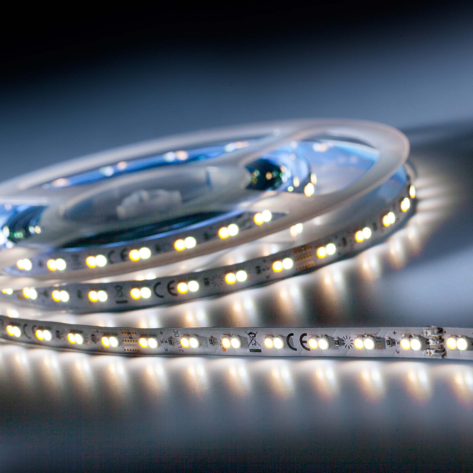 LumiFlexTW-1070 Eco tira LED Tunable White CRI70 2700-6500K 2100lm 24V 140 LEDs/m 5m reel (400+420lm/m 4.8W/m)