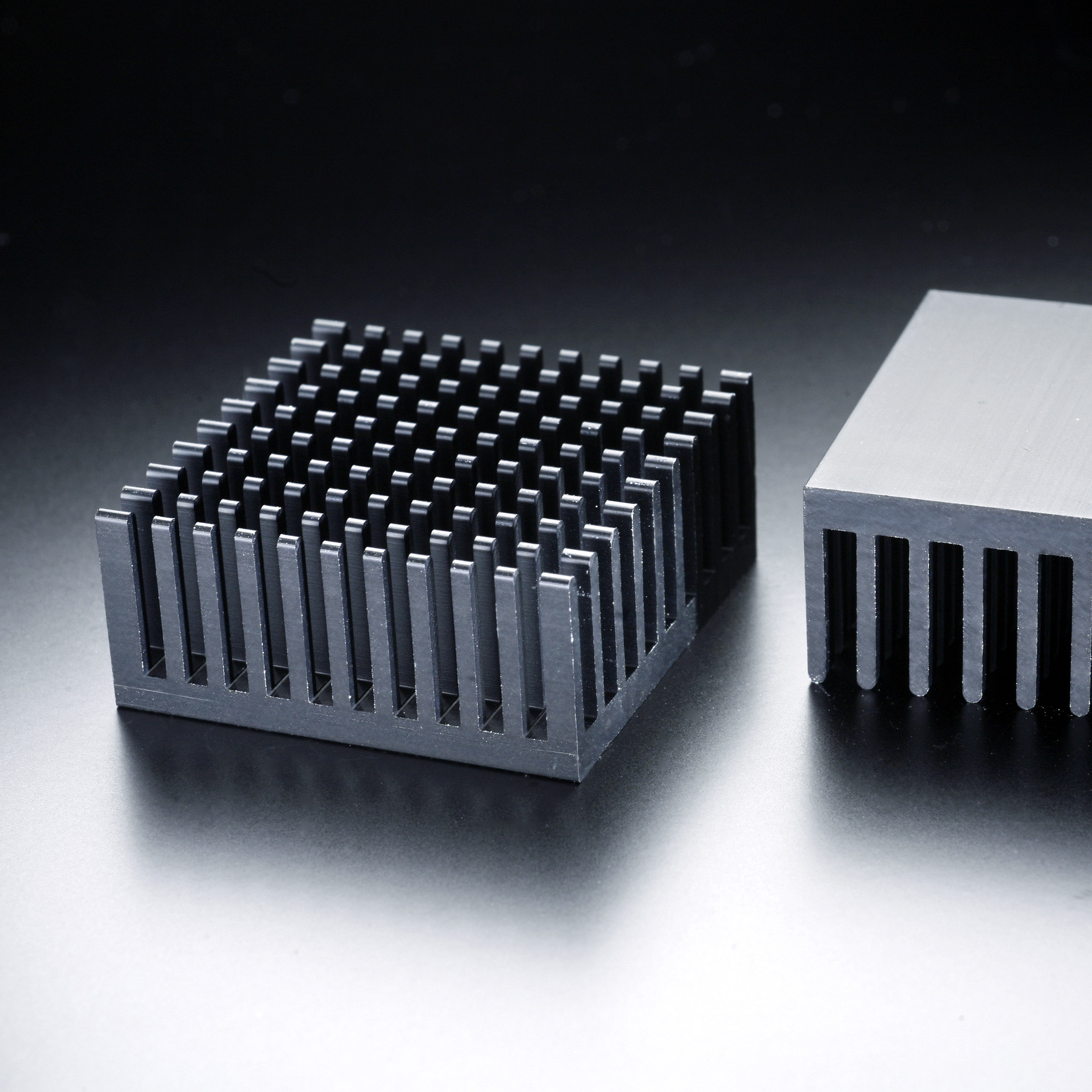 Disipador térmico cuadrado 38x38mm para un LED de alta potencia máx. 2 vatios