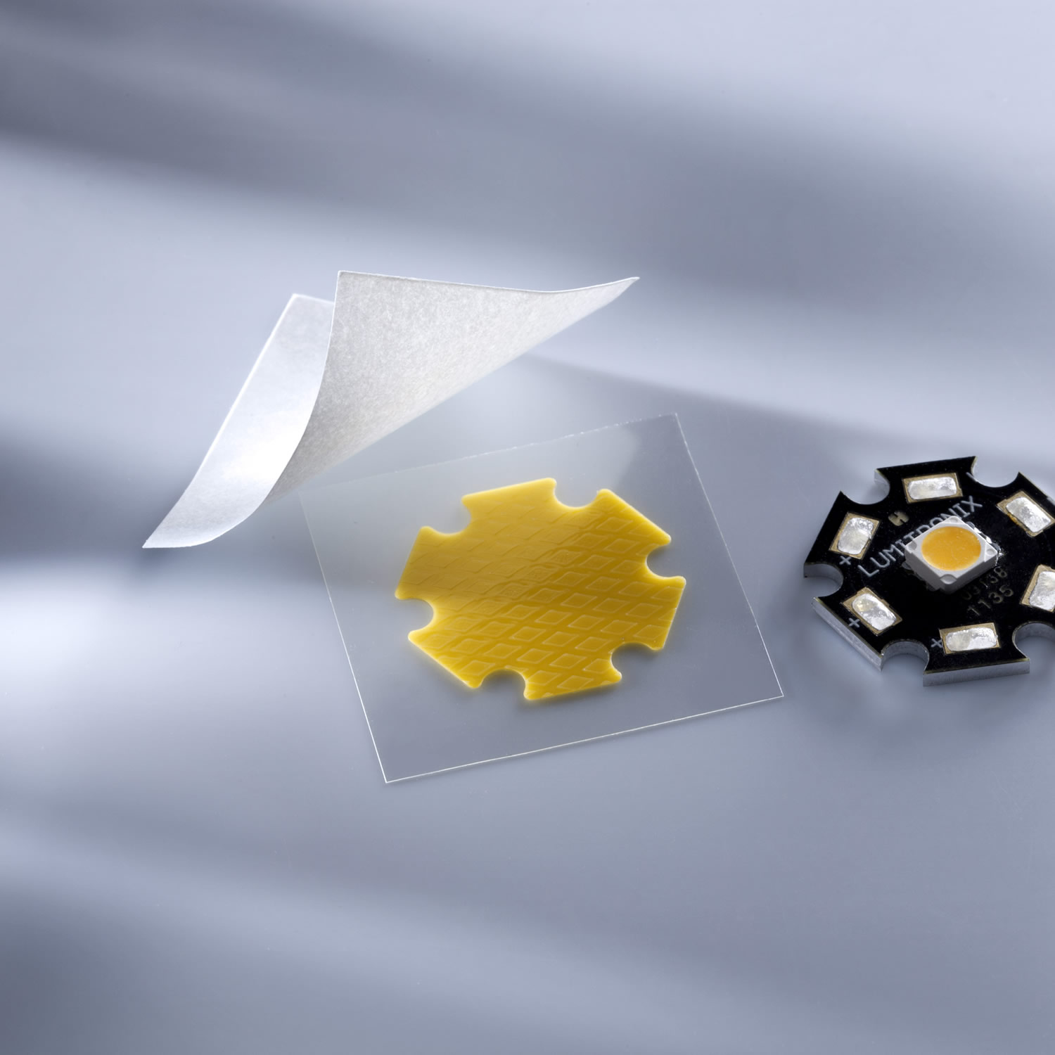 Almohadilla adhesiva para estrella (PCB)