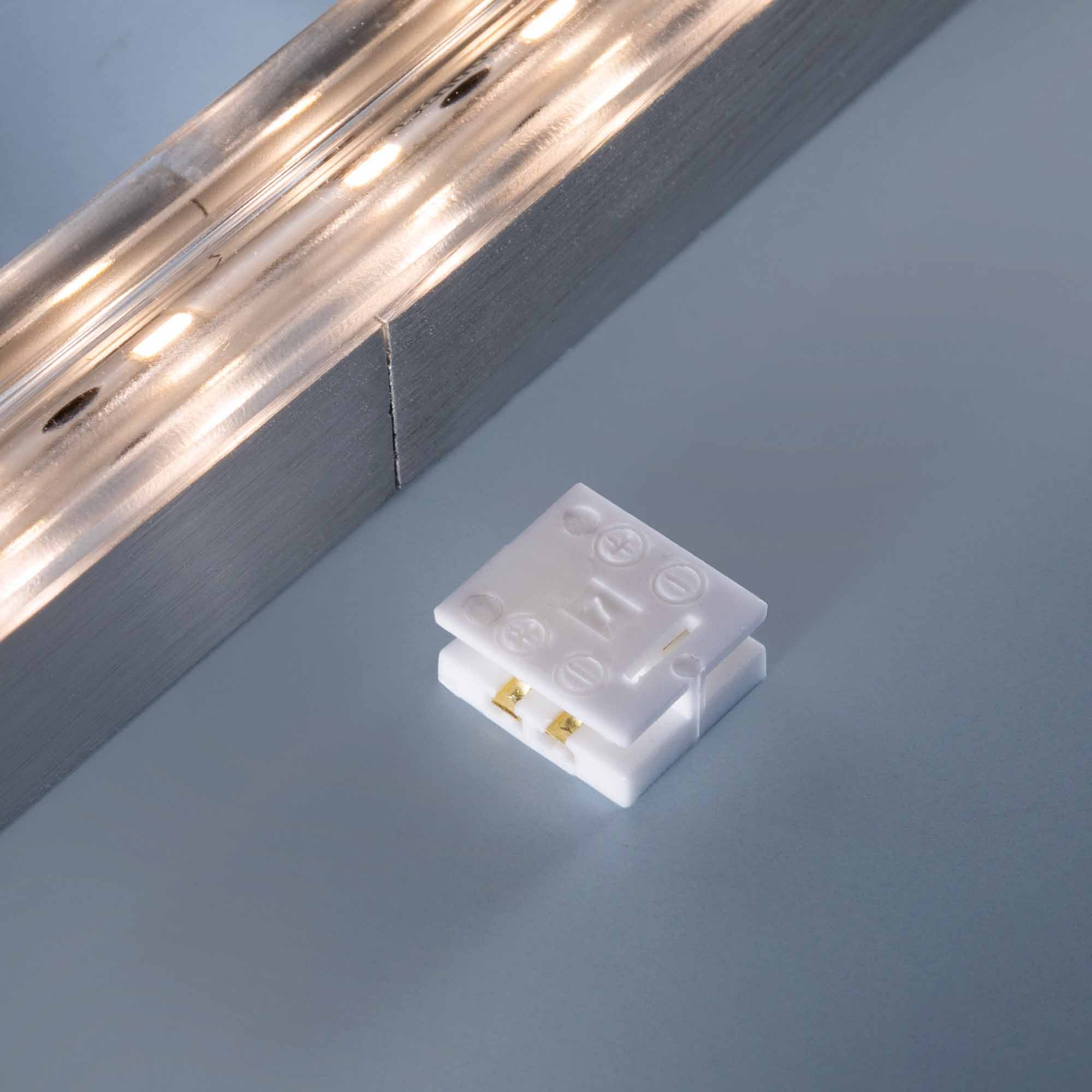 Alubar Aluminum profile  chrome for Multibar LED strips 50cm anodised - view 4
