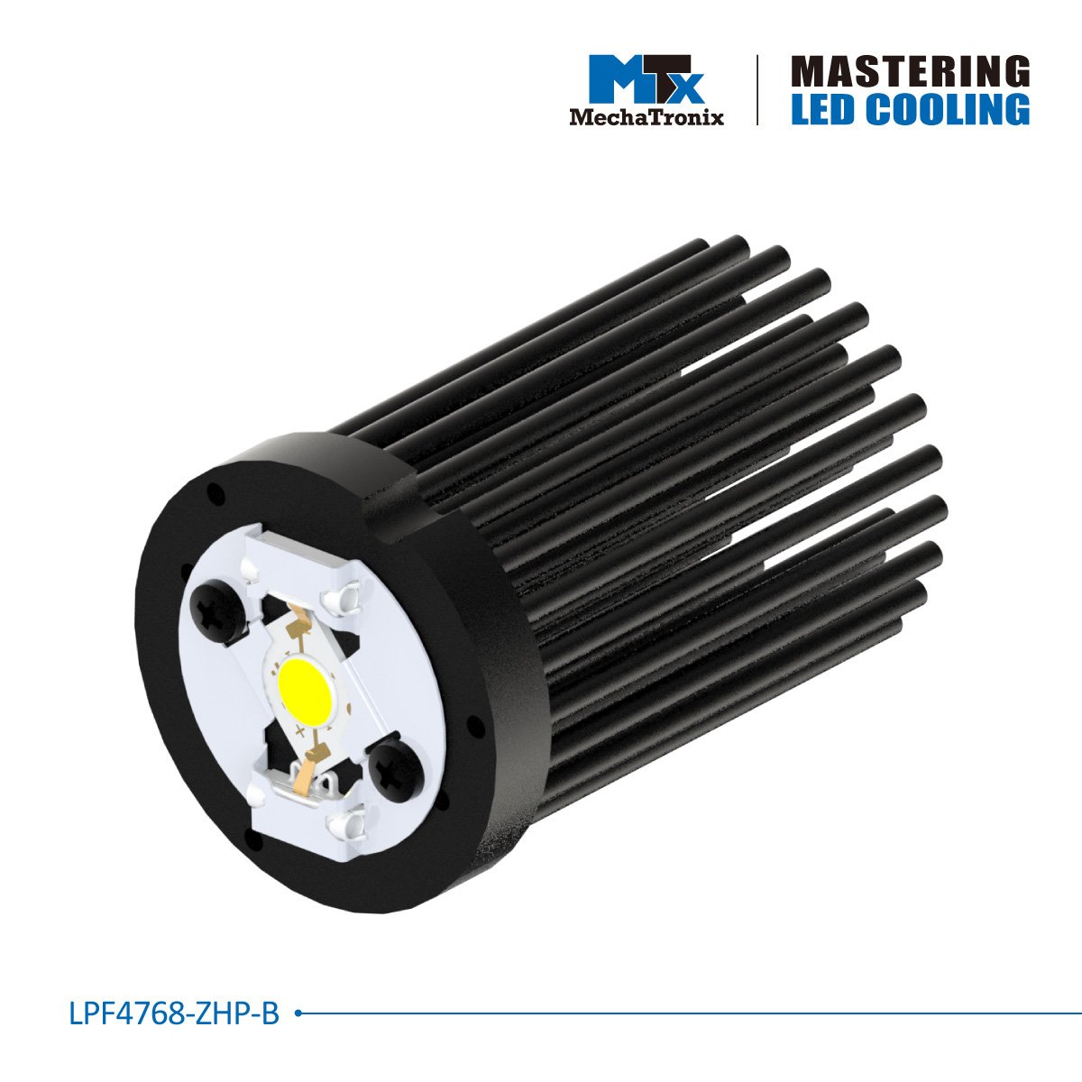 Disipador de calor MechaTronix LPF4768-ZHP-B para LED <2500lm
