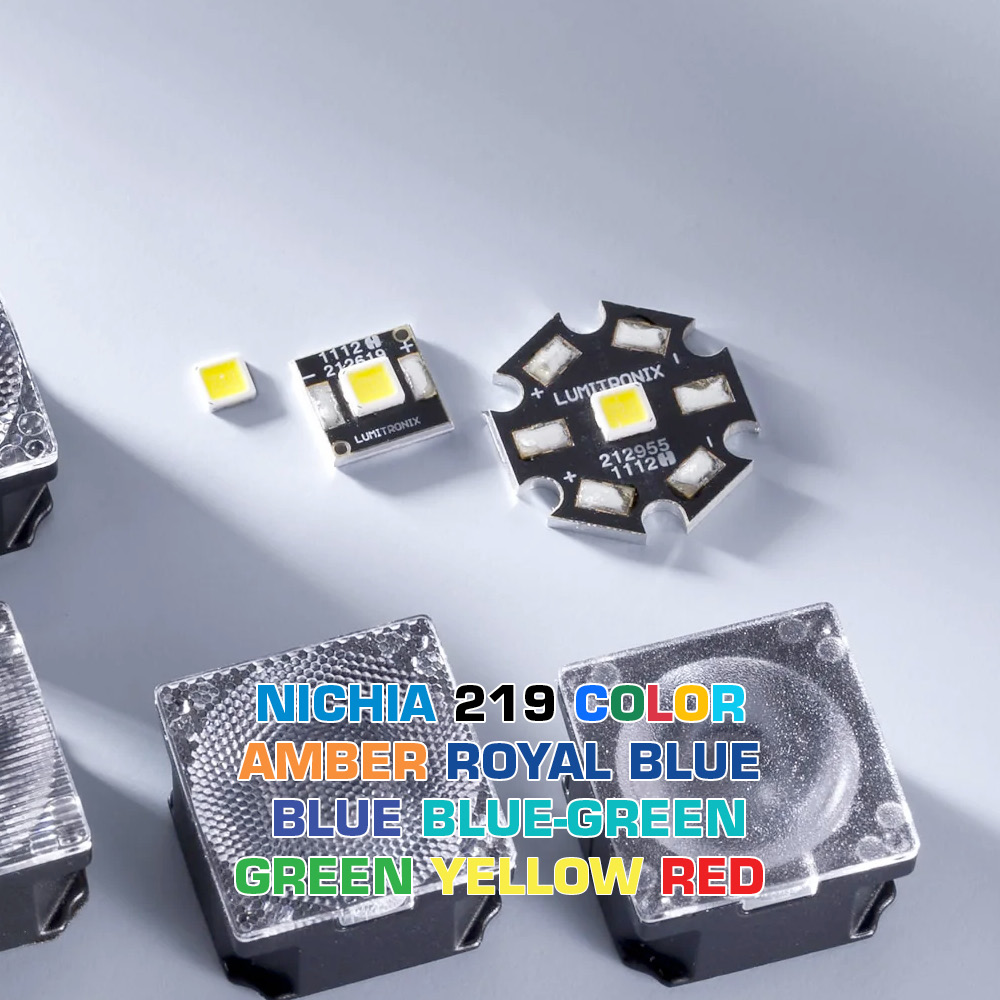 Módulo LED PCB Configurable Nichia PowerBar 12x LED de color de alta potencia 1W 219 350mA (15000lm/m)
