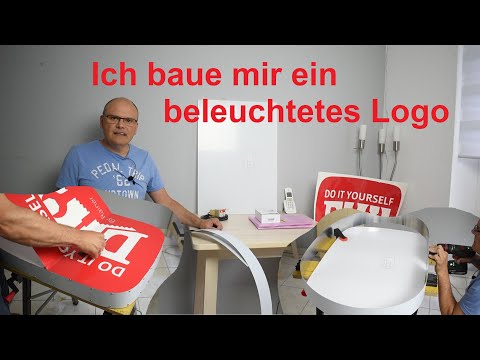 Logo lighting with BackMatrix LED module