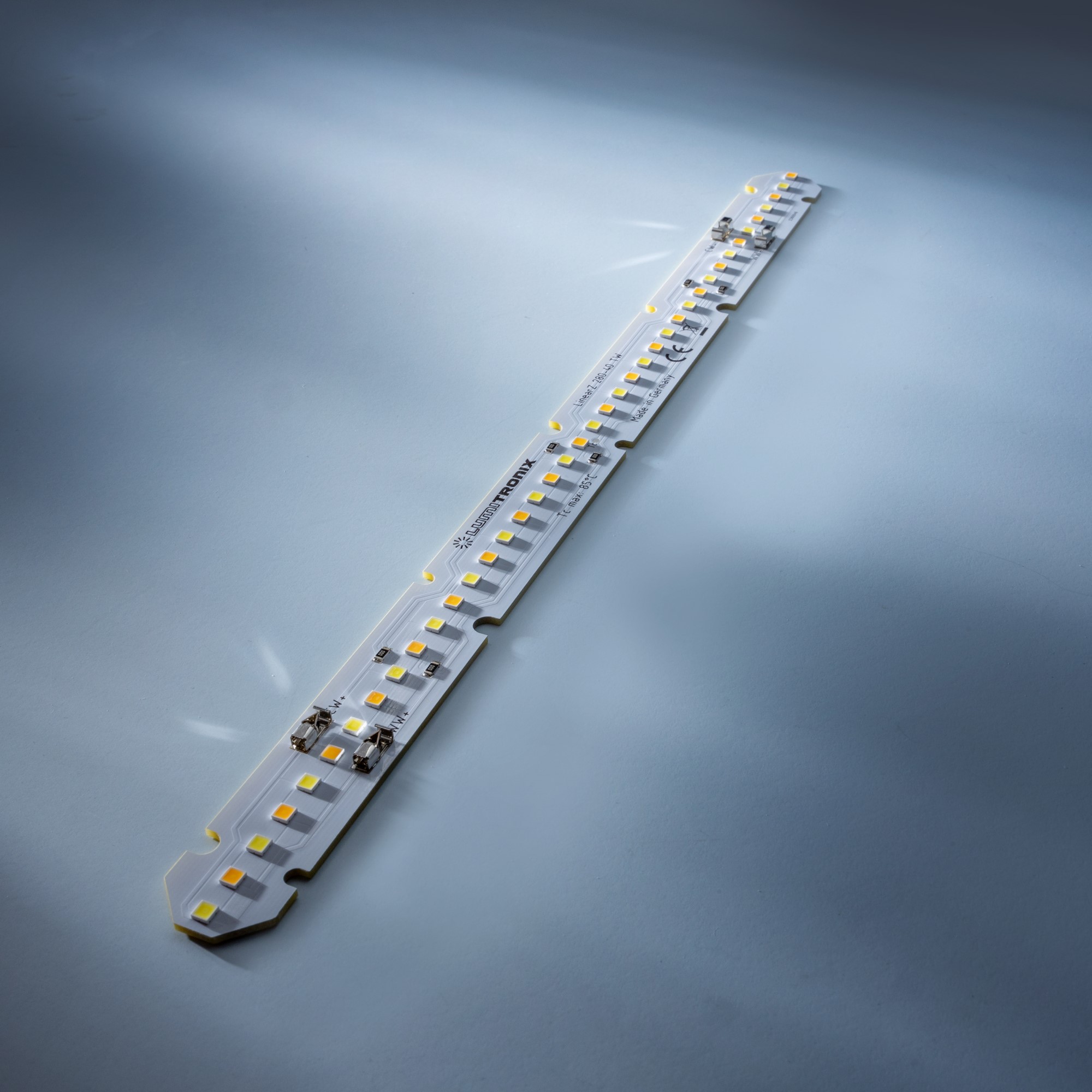 LumiBarTW-40-4090 Nichia H6 Series Módulo LED 2700K-5000K Tunable White CRI90 TriGain 953lm