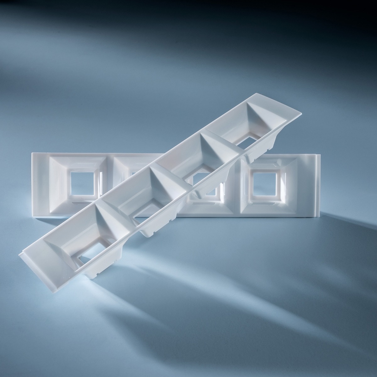 Módulo LED Configurable Nichia LumiBar Daisy Multicolor 2 canales Plug & Play, TW, Dynasolis, Módulo LED Bicolor Zhaga 16, 28, 56 x 2.8cm