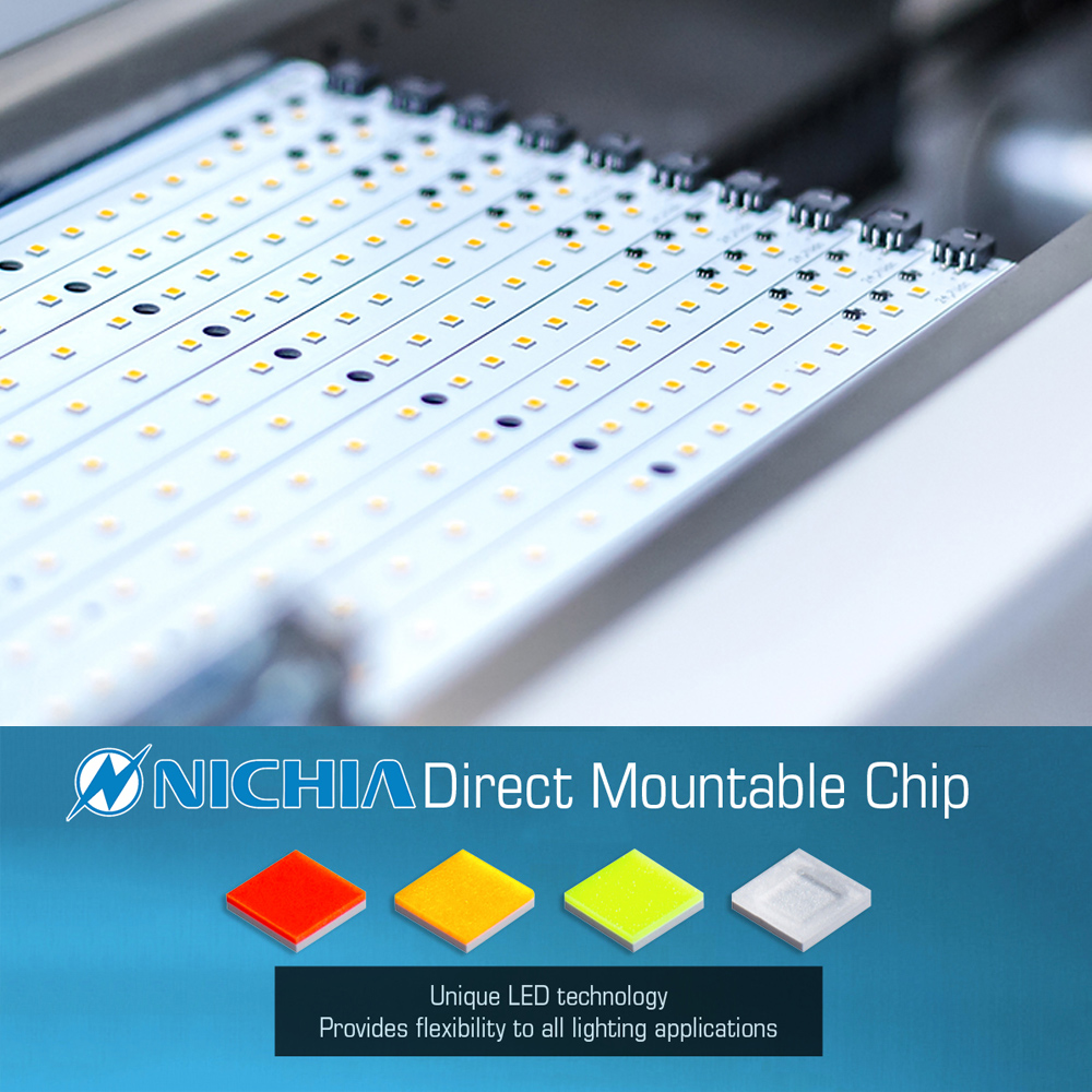 Hecho a medida Módulos LED Nichia CSP Color, Fabricados en Alemania, 20-150mm largo & 5-150mm ancho