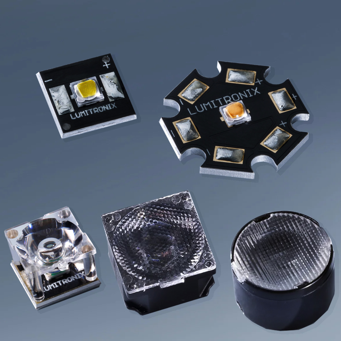 Módulo LED PCB Configurable Nichia LED 3W NVSW219 estrella o cuadrado Blanco CRI 70-90 1800-6500K 1000mA (1000lm)