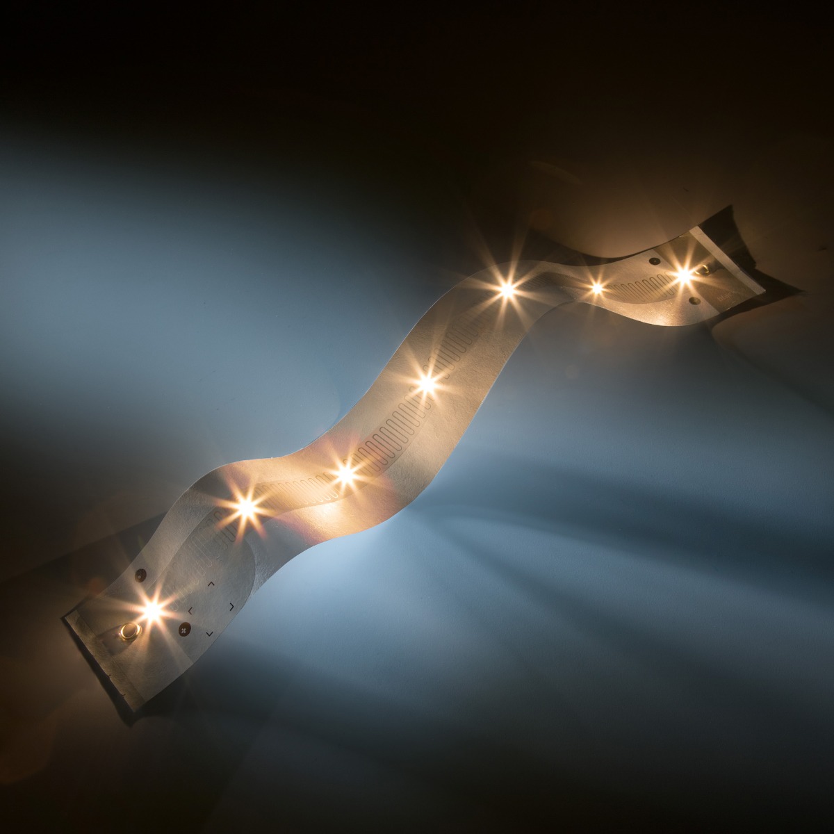 PaperFlex-1-1080 Módulo LED Osram ONE ROW 5x35cm & 7 LEDs blanco cálido 2700K 24V 2900lm/sqm 24V 35cm de ancho 