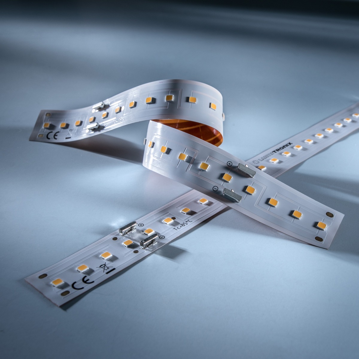 LumiFlex4080 Seúl tira LED blanco puro 4000K CRI80 28500lm 900mA 96 LEDs/m bobina de 5,6m (5089lm/m y 26W/m)